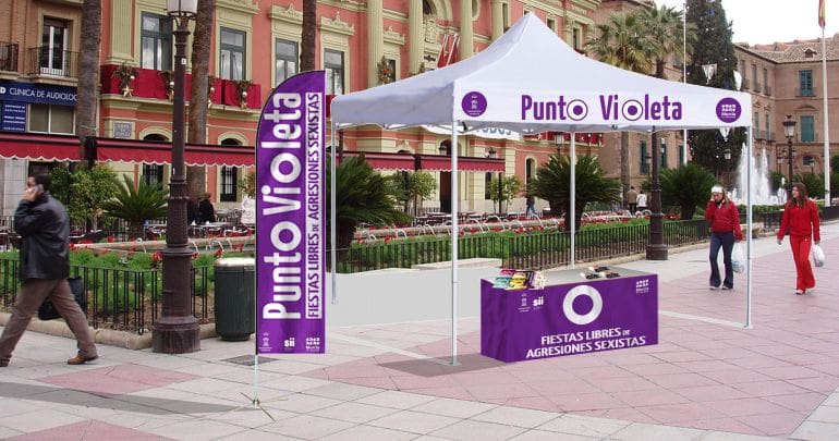 punt violeta