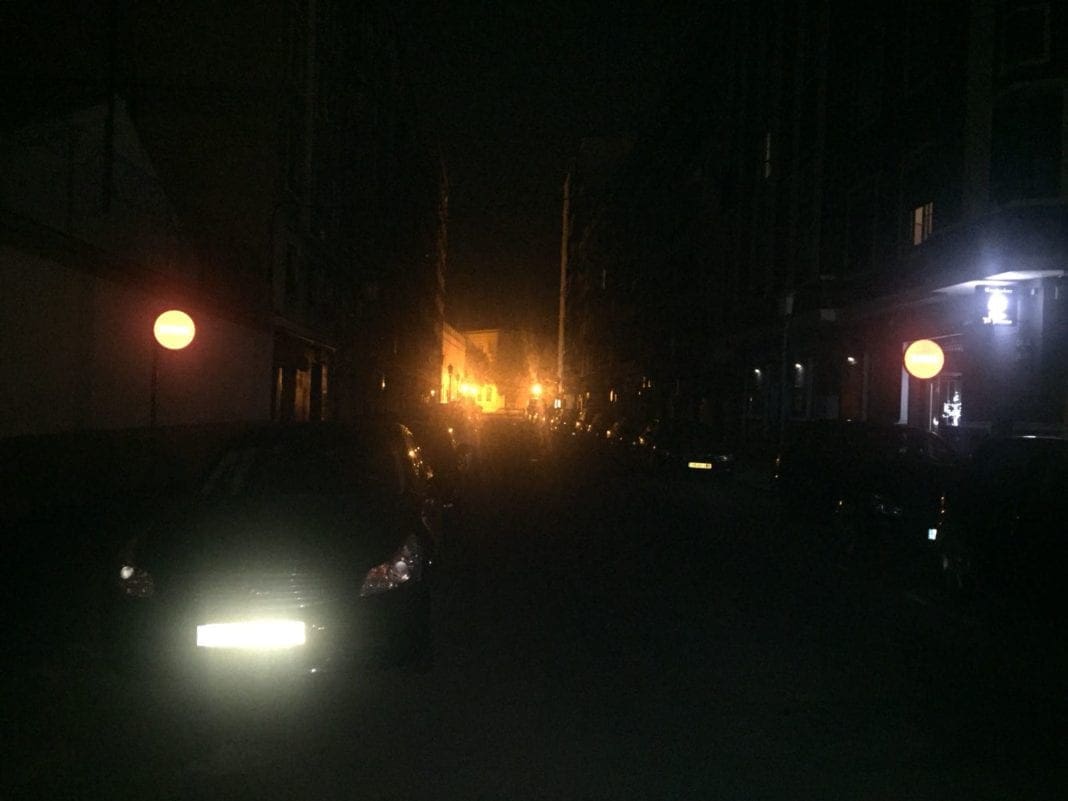 Falta de iluminación via publica valencia