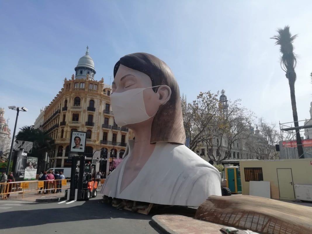falla con mascarilla