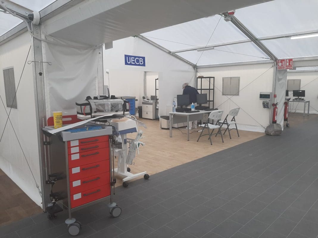 respuesta bonig hospitales de campaña