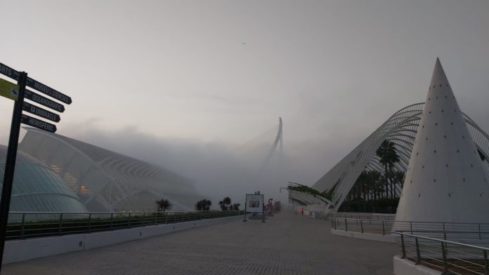 niebla en valencia