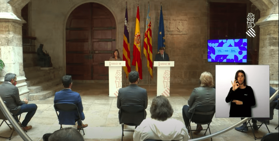 Ximo Puig y Francina Armengol