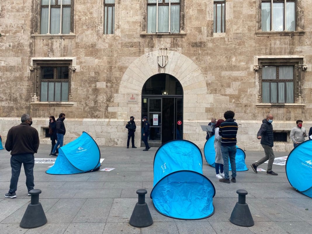 acampada ocio nocturno