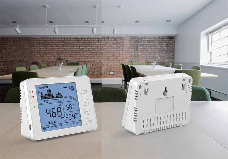 Medidores de dióxido de carbono para hostelería