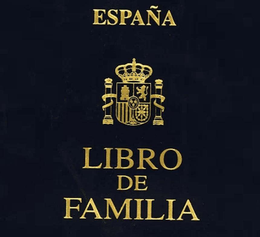 Libro de familia