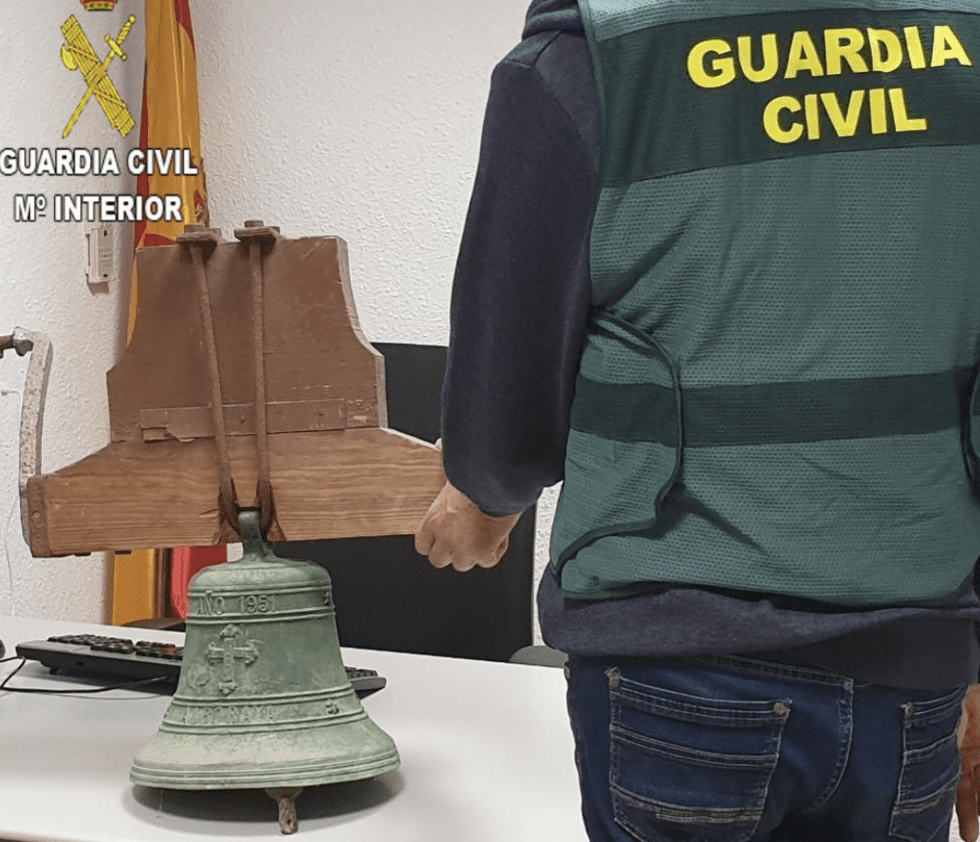 Campana robada en 1999 en Alboraya