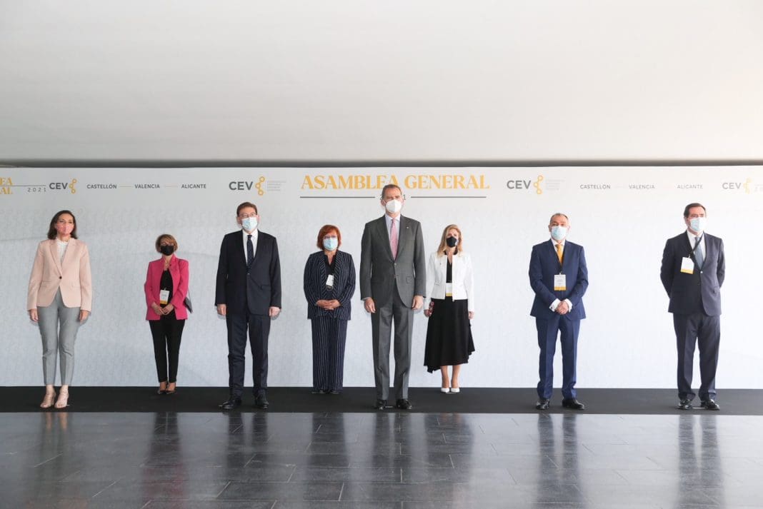 ximo puig en visita con el rey