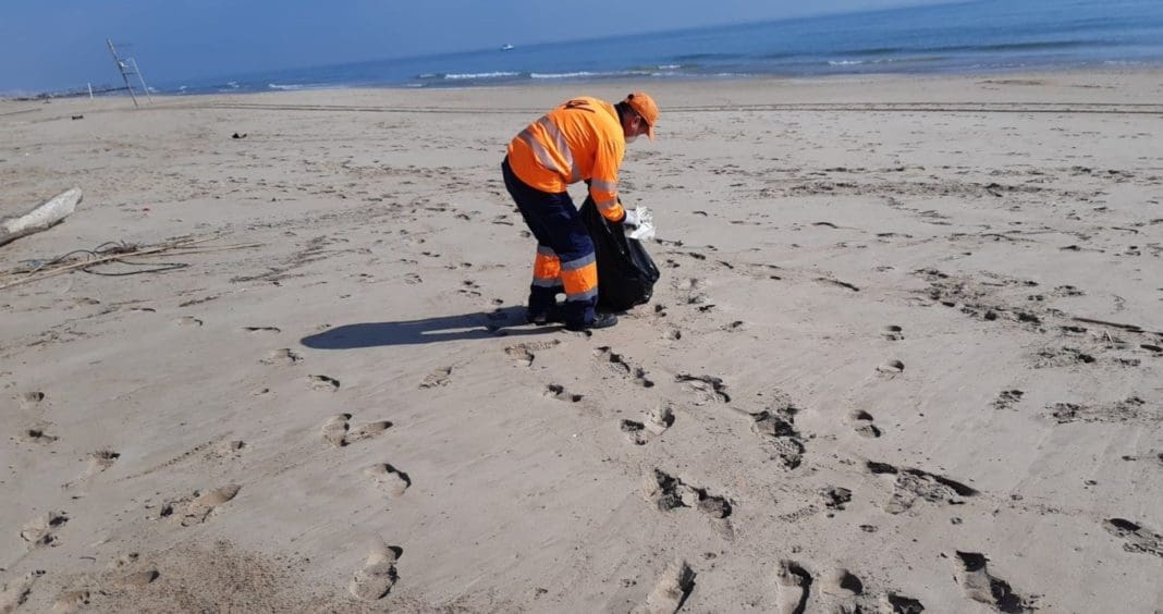 Limpieza de playas València