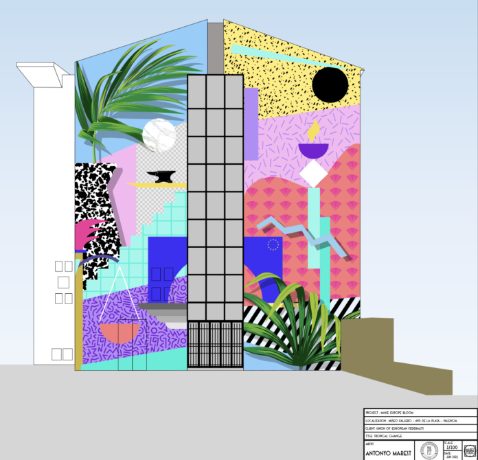 Propuesta de mural de arte urbano Museo Fallero | Ayuntamiento de València