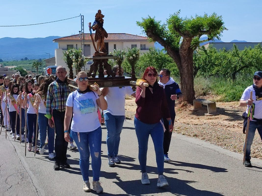 Romería Vall d'Alba a la ermita de Sant Cristòfol