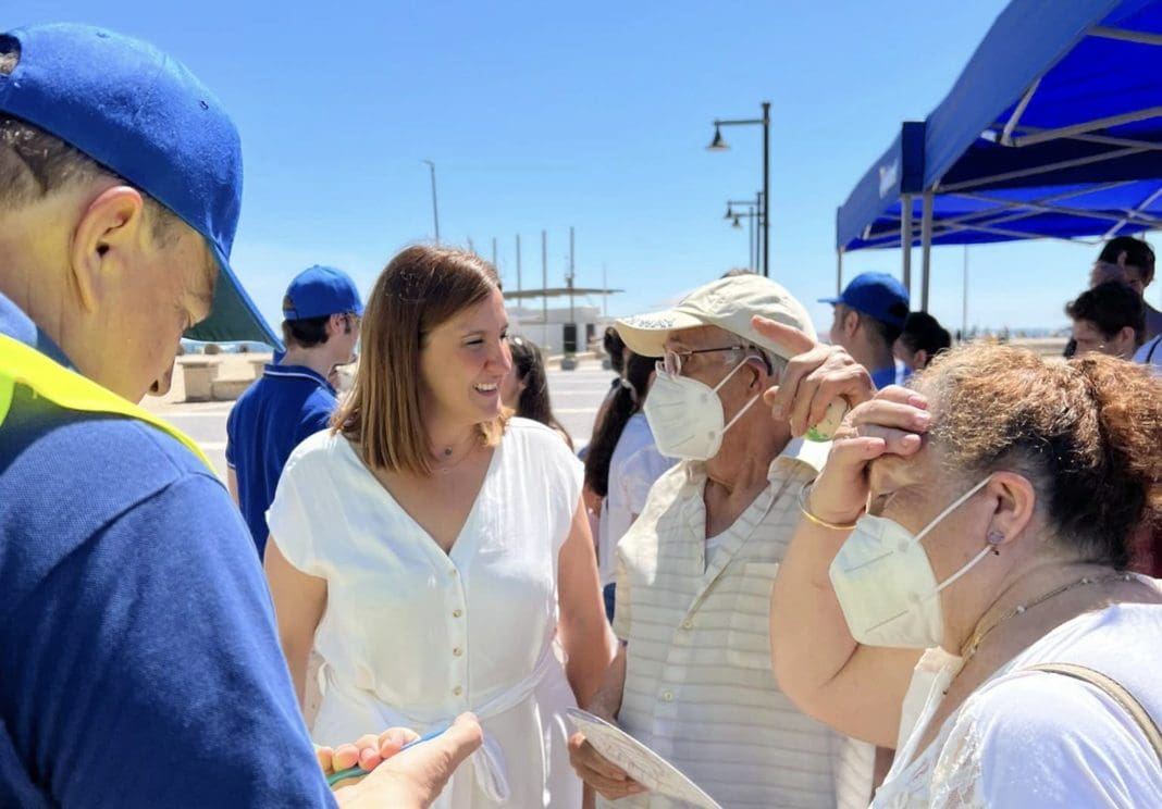 María Jose Catalá presenta 'Tu Valencia' en el Cabanyal
