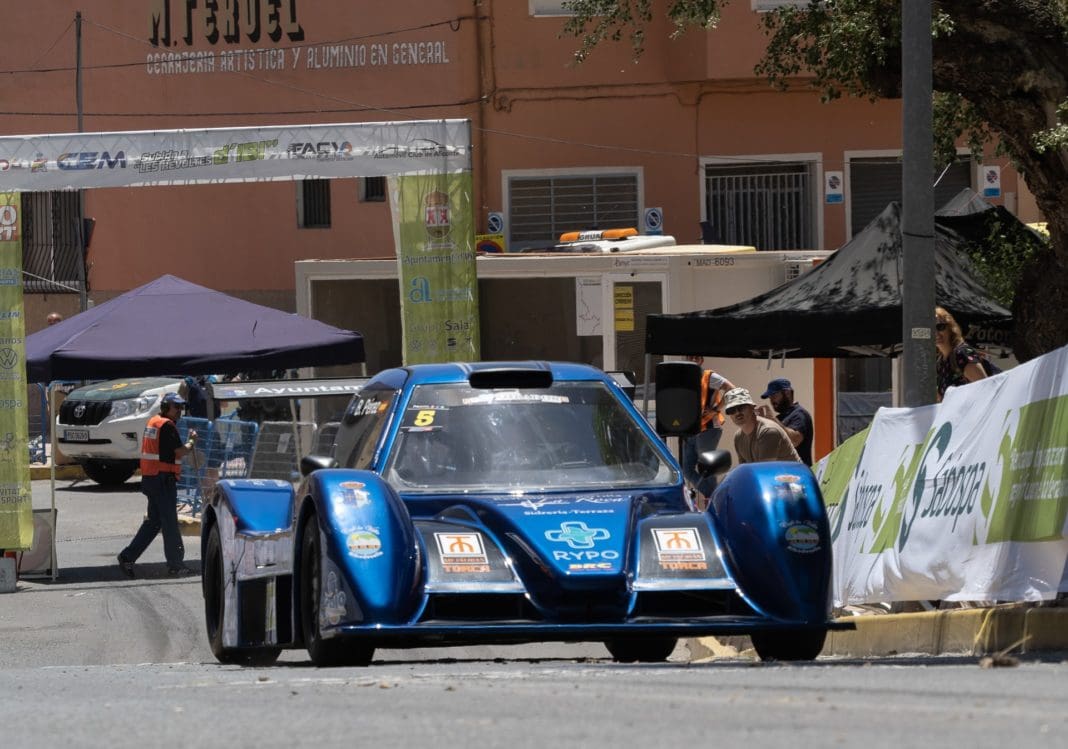 Uno de los monoplazas que ha participado en la carrera