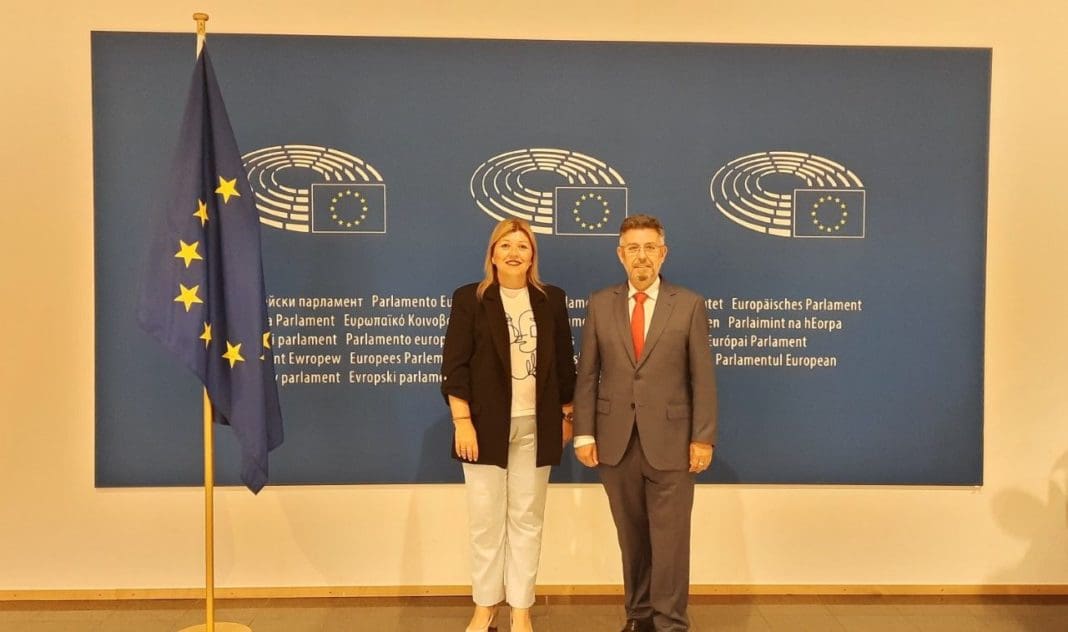 Manuel Pineda en el Parlamento Europeo