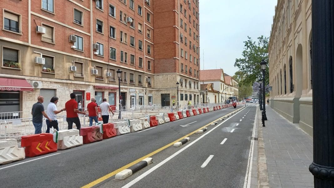 Renovación de aceras y pasos de cebra en General Gil Dolz