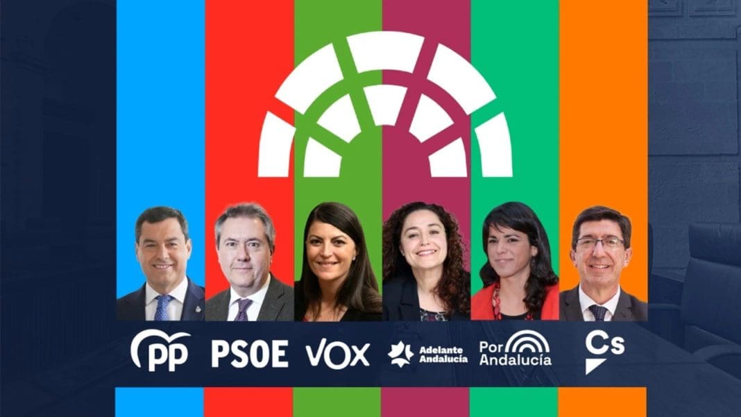 Candidatos elecciones andaluzas