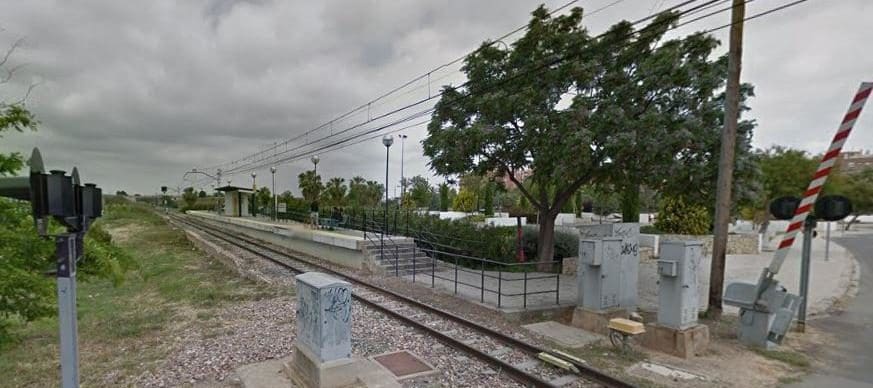 Vías de metro Paterna