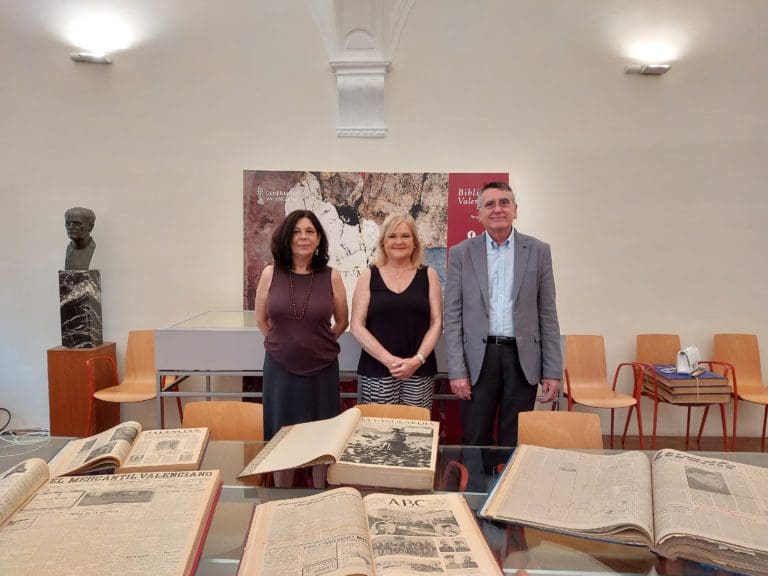 La Biblioteca Valenciana acepta la donación de los fondos hemerográficos del Ateneo Mercantil de València
