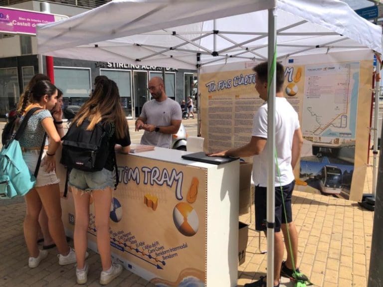 La Generalitat presenta las obras de modernización de la Línea 9 del TRAM en Dénia y Benidorm