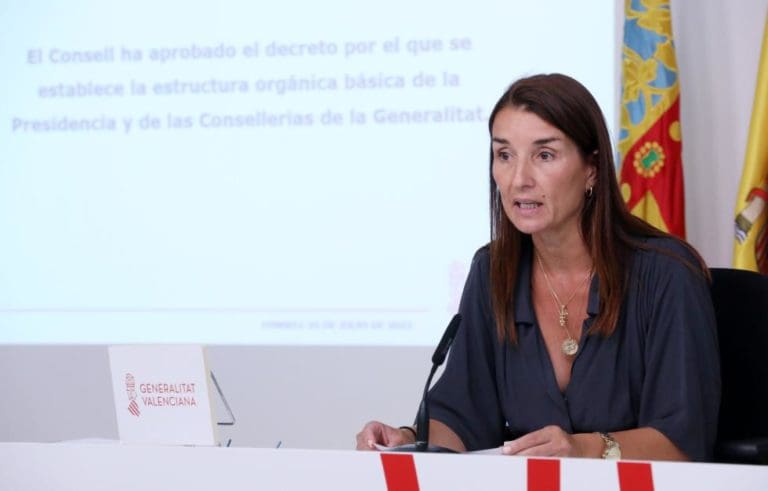 Ruth Merino: ‘La nueva estructura del Consell supone un ahorro de 1,6 millones anuales’