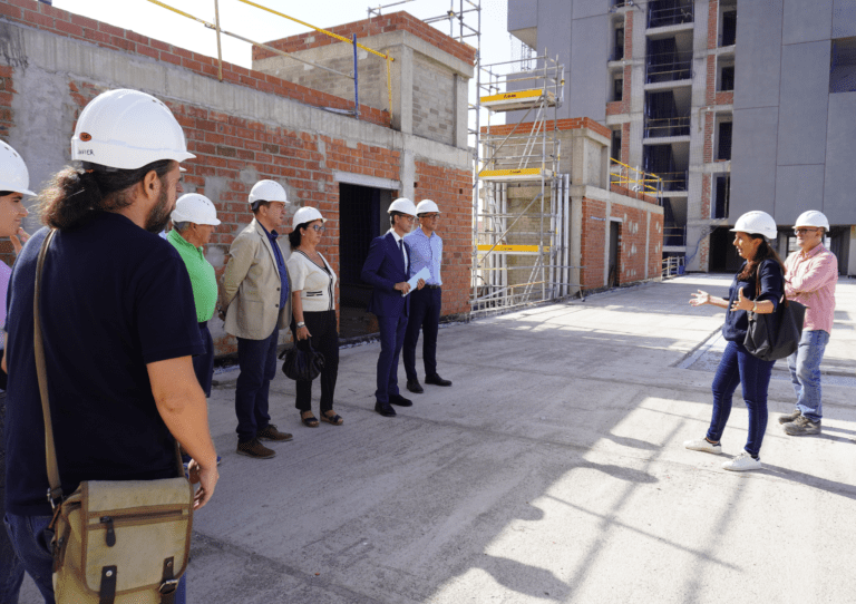 Avanzan las obras de finalización del edificio de 184 viviendas de La Torre