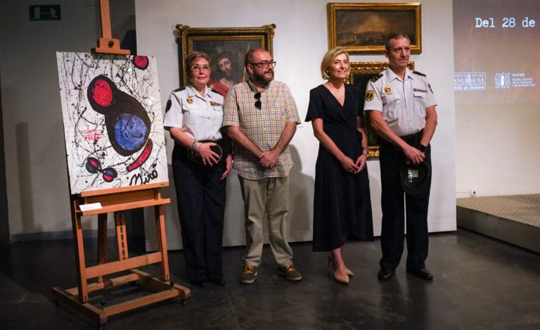 Intervienen cinco obras falsas de Goya, Juan de Juanes, Miró y Renoir