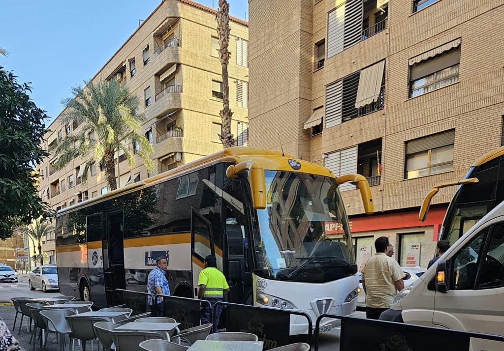 Uno de los momentos del incidente registrado este lunes/ AMPA CEE La Encarnación Torrent
