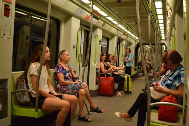 En septiembre se registraron 7,7 millones de viajes en el metro y tranvía de Valencia