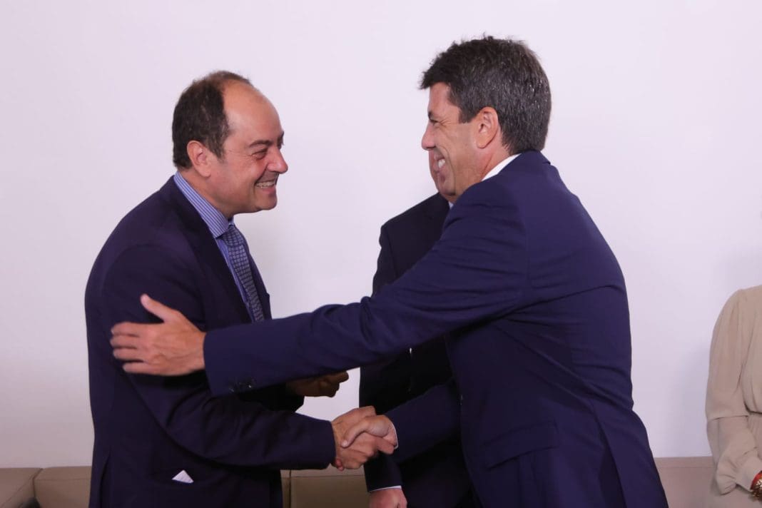 José Ramón Chirivella y Carlos Mazón