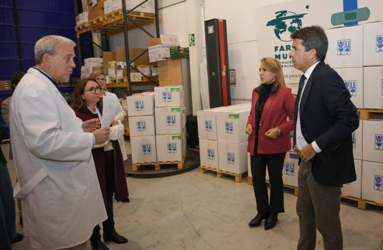 Carlos Mazón destaca la labor de Farmamundi como ejemplo de ‘solidaridad valenciana’