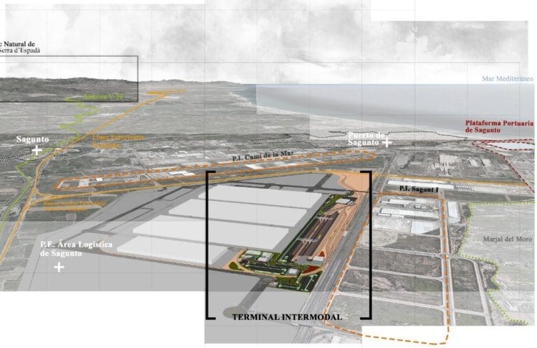 Las obras de la Plataforma Intermodal de Sagunto comenzarán el próximo 1 de marzo