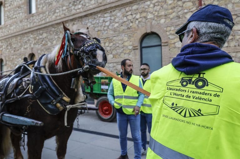 Agricultores y ganadores sacan a la calle sus carros para pedir soluciones: ‘Los jóvenes tienen un futuro muy oscuro’