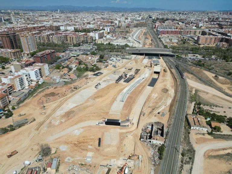El canal de acceso de València completa su primer año de obras ‘cumpliendo fases’ y con el 75% de inversión contratada