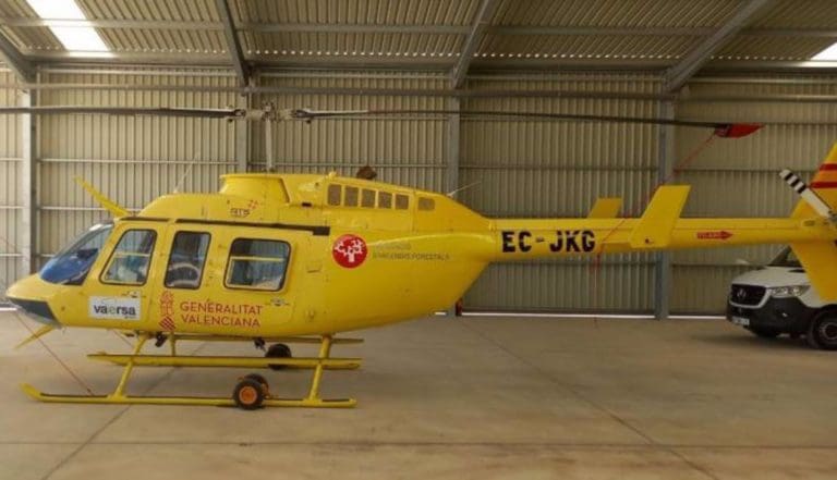 La Generalitat incorpora un nuevo helicóptero para la campaña de prevención de incendios forestales