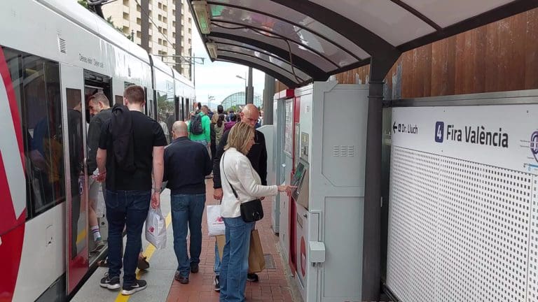 El transporte público metropolitano en Valencia alcanza los 82 millones de desplazamientos en el primer cuatrimestre de este año