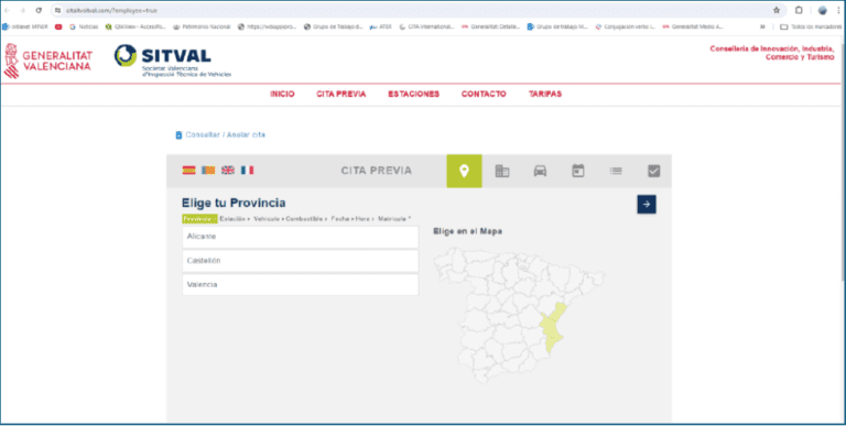 SITVAL pone en marcha la nueva plataforma de gestión de reserva y pago de las citas previas 