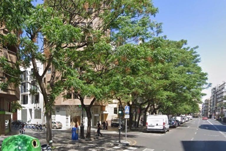 La Policía Local hiere de un tiro en una mano a un presunto atracador armado en Guillem de Castro