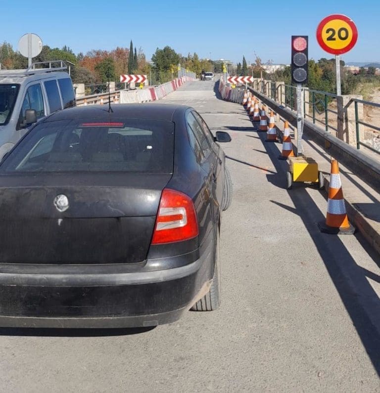 Abre al tráfico el puente de la CV-50 que conecta Cheste con la A3