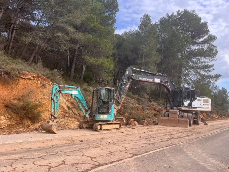 Transportes habilita 4,2 millones para reconstruir el tramo de la N-3 dañado entre Siete Aguas y Buñol