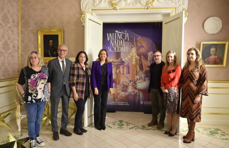 València lanza ‘Nadal Solidari’, una campaña por la ilusión infantil y la reactivación comercial tras la dana