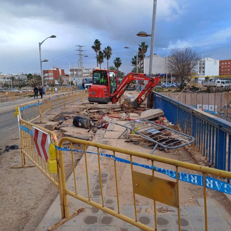 La Generalitat ejecuta las obras de reconstrucción de infraestructuras locales dañadas por la DANA en cinco municipios