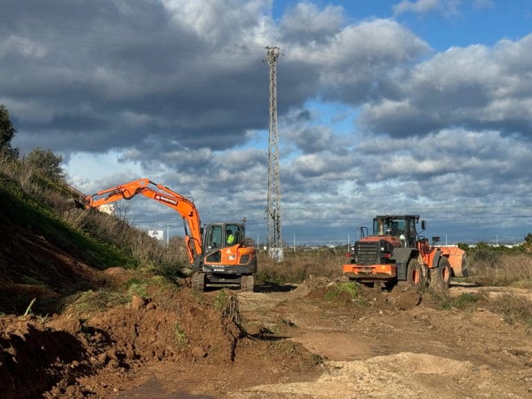 Inician las obras para mejorar la carretera de la Gombalda entre Museros y Massamagrell