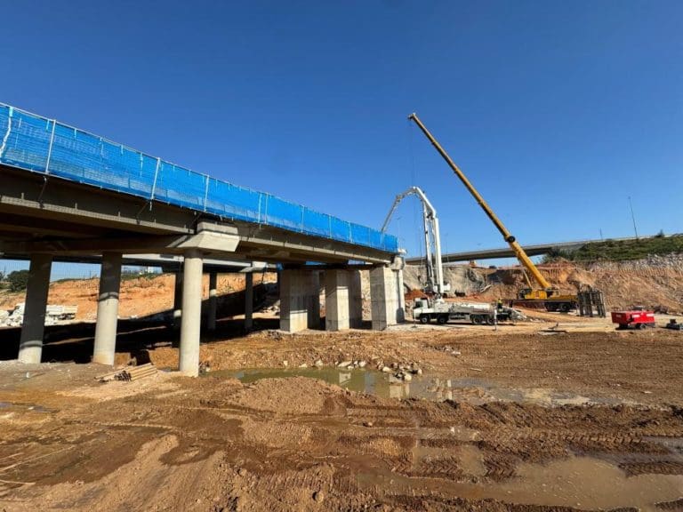 Avanza la reconstrucción del puente colapsado de la CV-33 en Torrent con una inversión de 12,5 millones de euros
