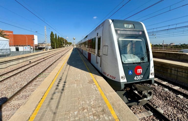 Metrovalencia recuperará el martes la frecuencia habitual de sus líneas, reducida por la Dana