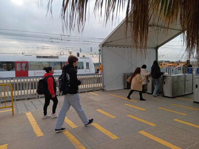 FGV recupera la circulación hasta València Sud de las Líneas 1,  2 y 7 y las frecuencias habituales de Metrovalencia