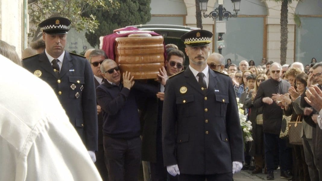 Funeral del exalcalde de Gandia, Arturo Torró