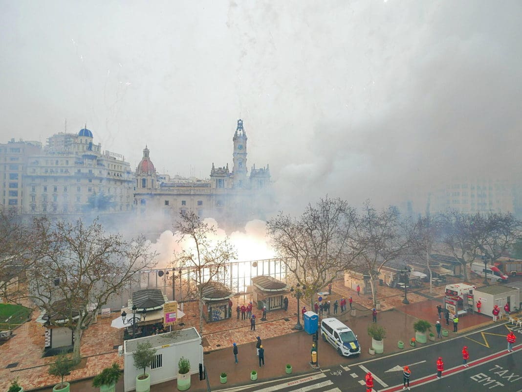 pólvora fallas valència