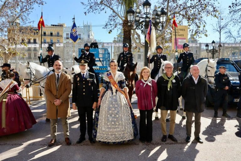 Más de 3.000 policías nacionales y guardias civiles velan por la seguridad en las Fallas 2025 en Valencia