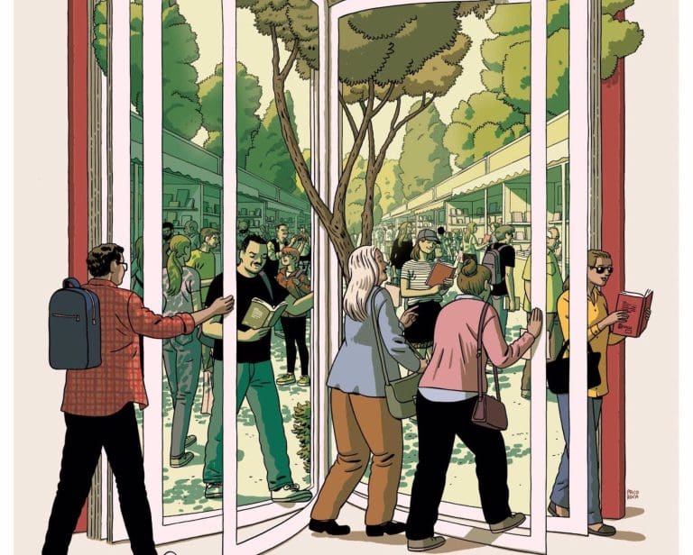 El autor de cómics Paco Roca ilustra el cartel de la 60 Fira del Llibre de València