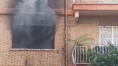 Incendio Alboraya. Bomberos del Ayuntamiento de Valencia
