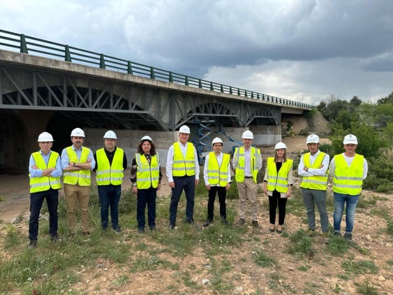 La reforma de los puentes de la CV-35 ‘avanzan a buen ritmo’ tras una inversión de 1,6 millones de euros